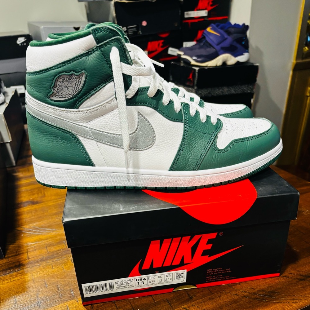 New Jordan 1 High OG George Green Sz 13